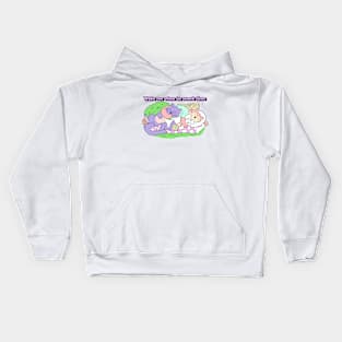Wake me when it's snack time Kids Hoodie